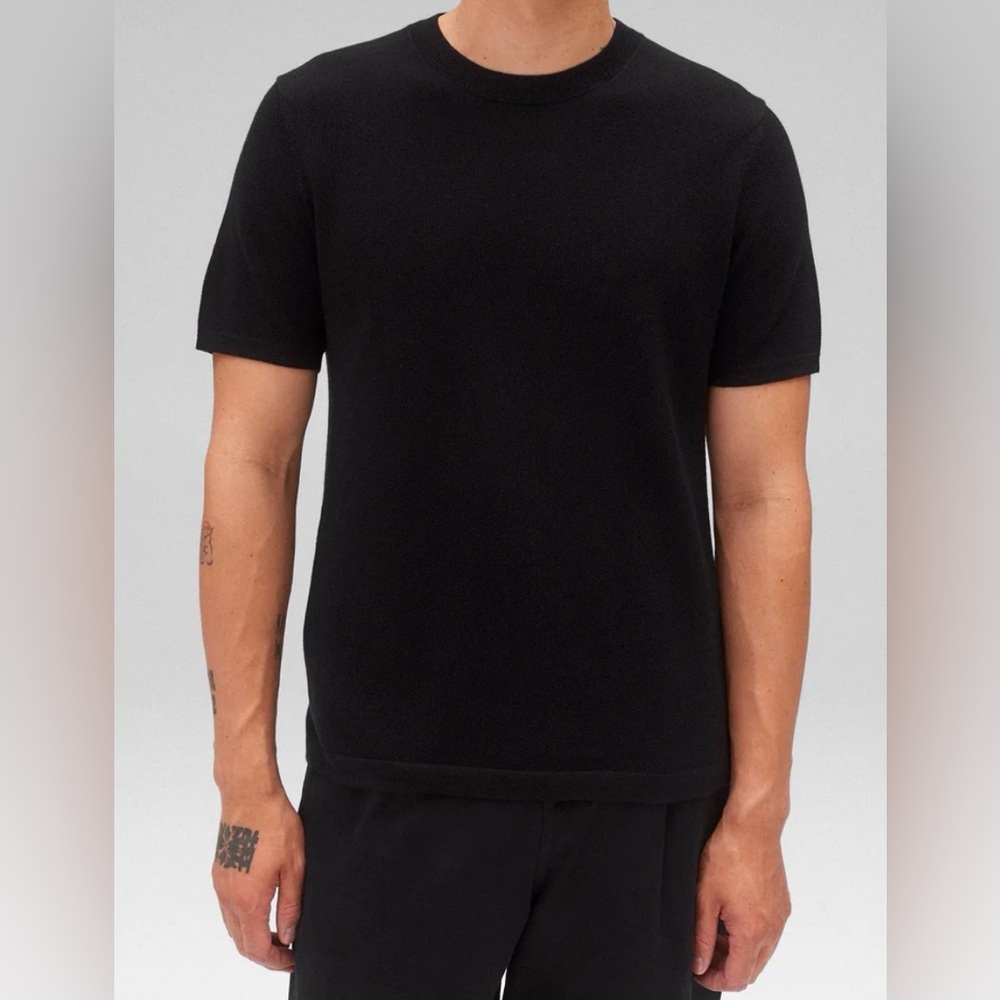 Reigning Champ SUPIMA PIQUE ACE T-SHIRT, size small
